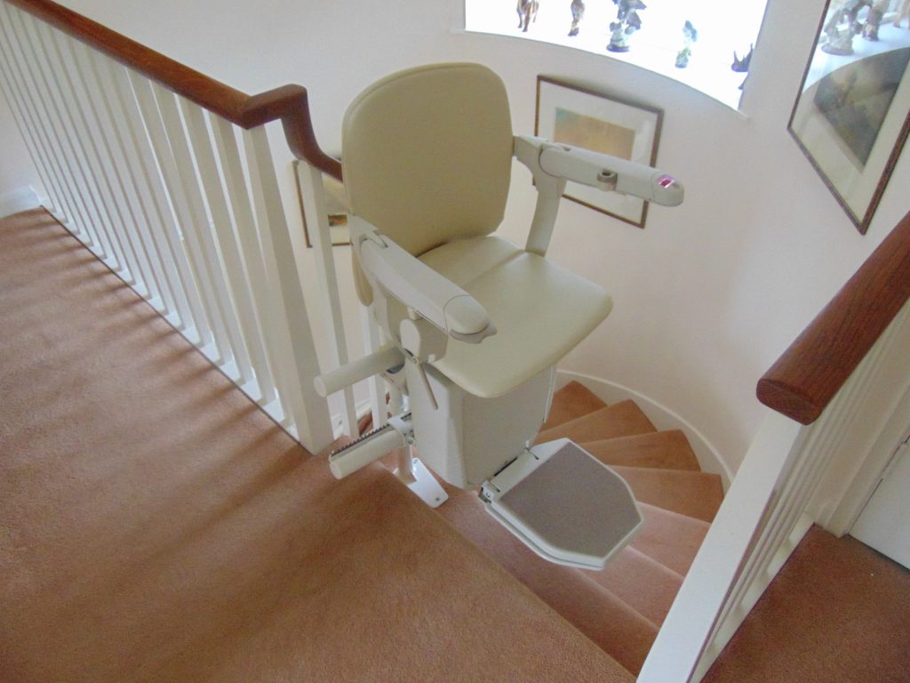 Halton Stairlifts Spiral Curved Stairlifts (8)