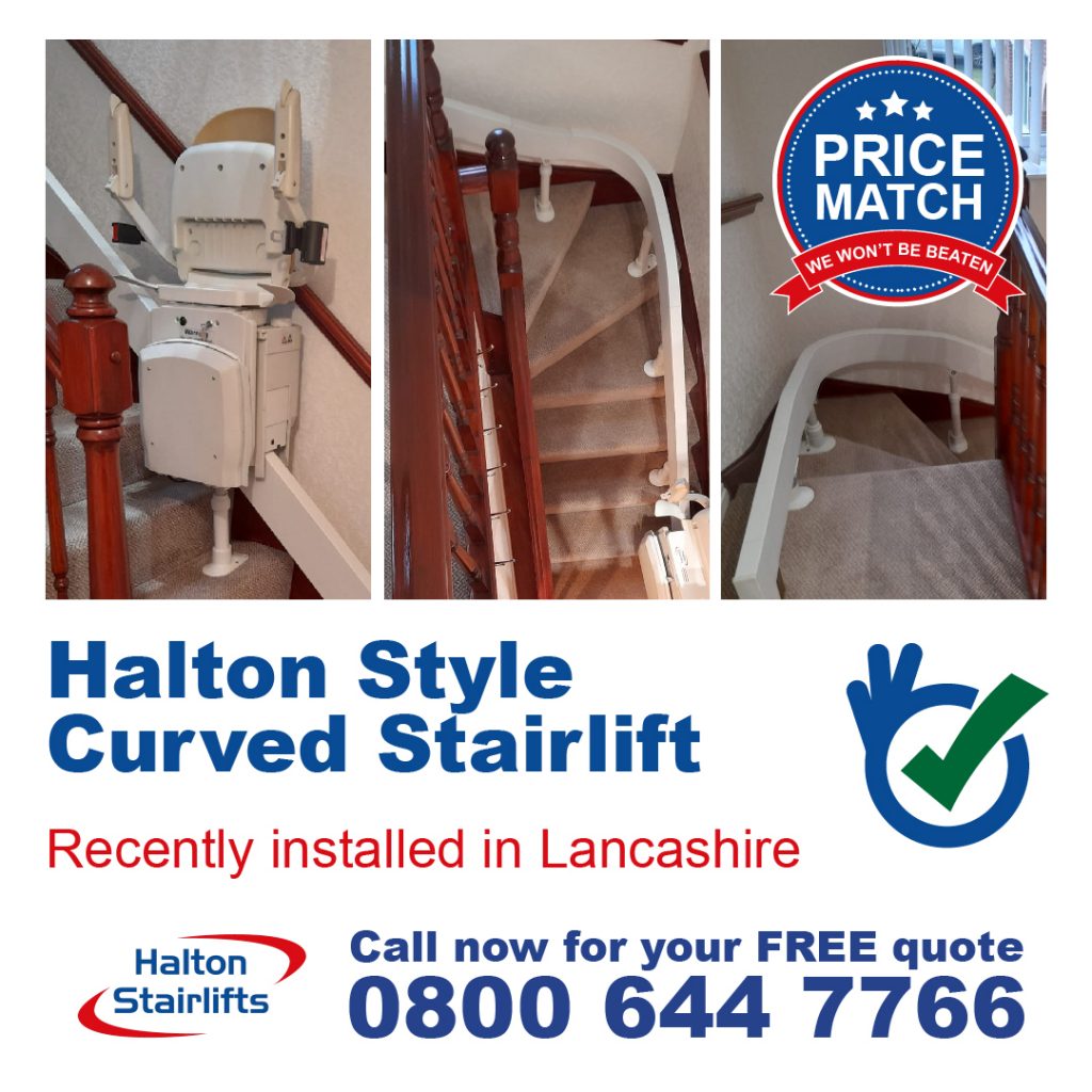 HS Style Curved Stairlift Lancashire v2