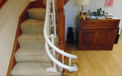 How are stairlifts secured to your stairs?